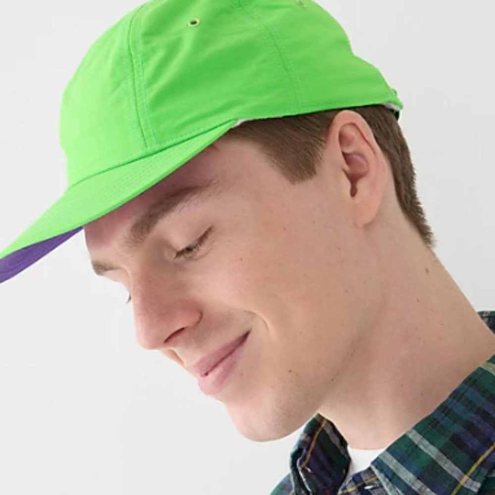 J. Crew nylon baseball cap NWOT